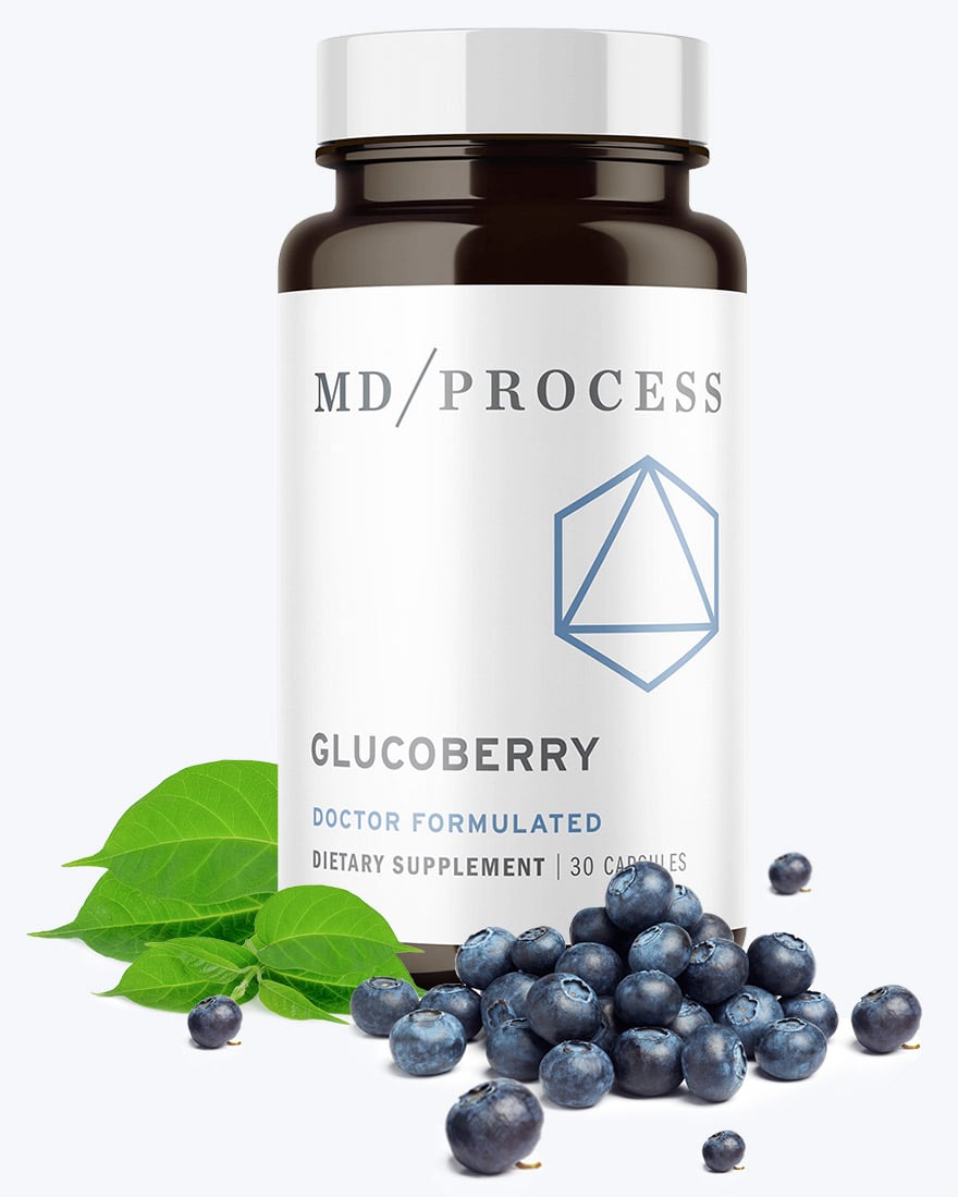 GlucoBerry bottle