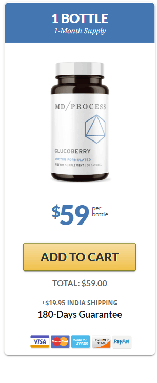 GlucoBerry- 1 Bottle